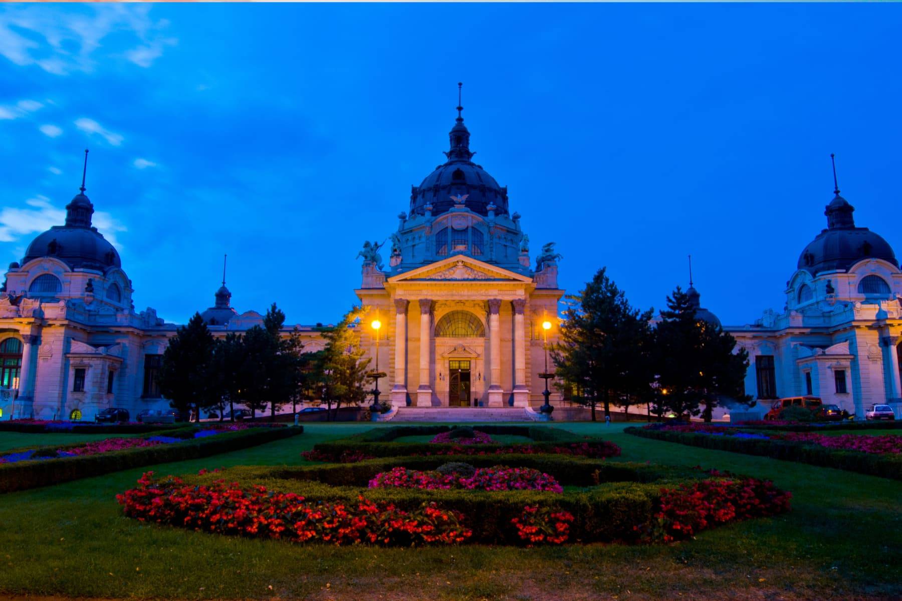 El famoso Balneario Széchenyi