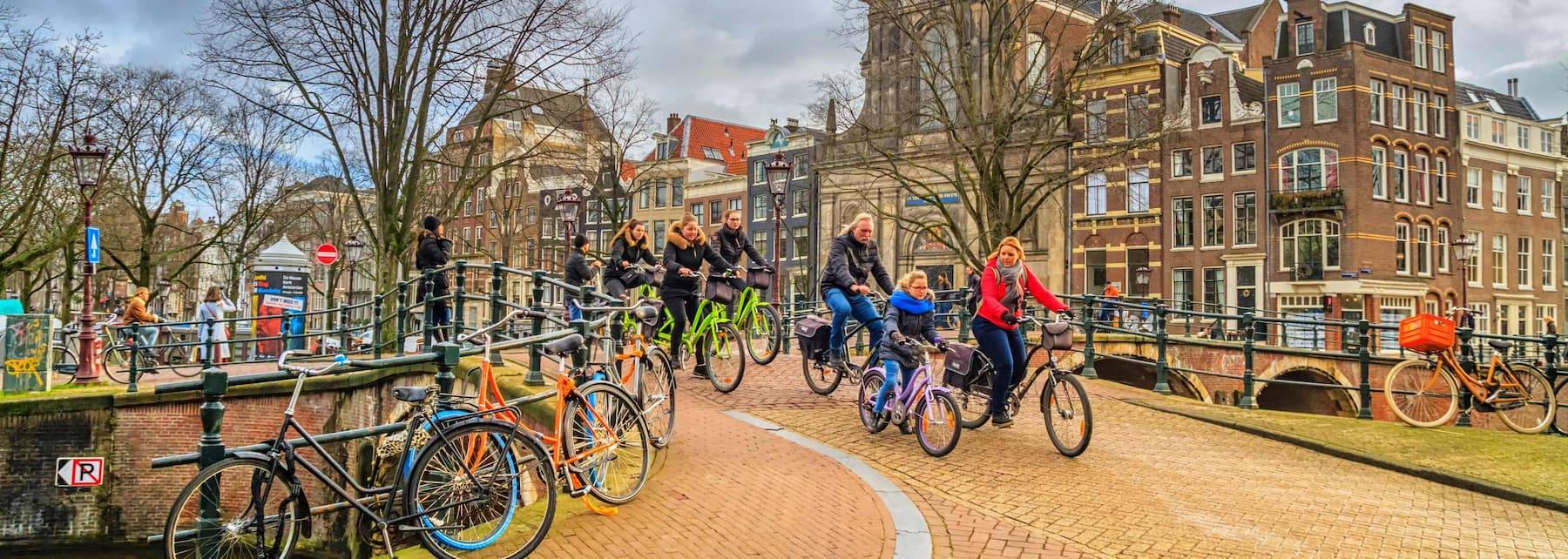 Amsterdam Bike Tour & Canal Cruise