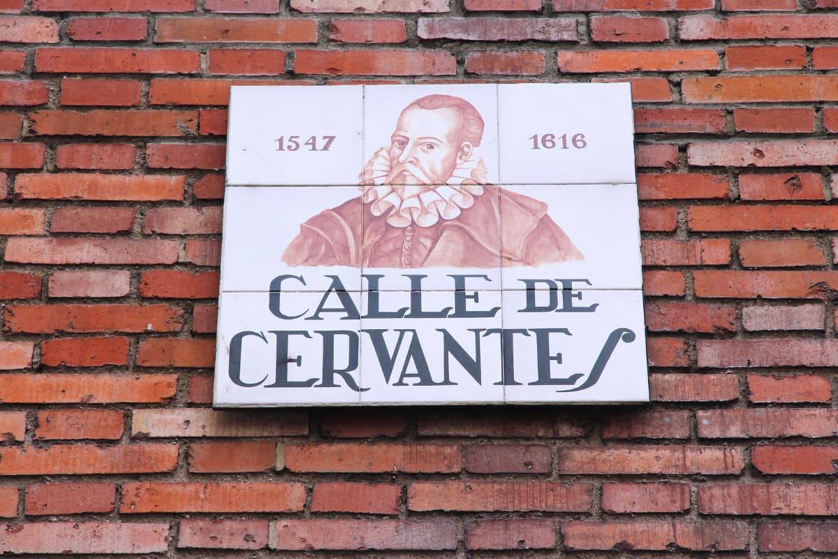 Calle Cervantes Madrid