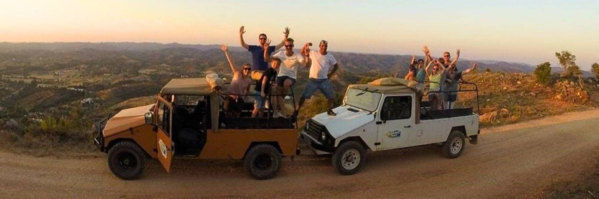 Safari en jeep 4x4 por Algarve al Atardecer - Desde Albufeira