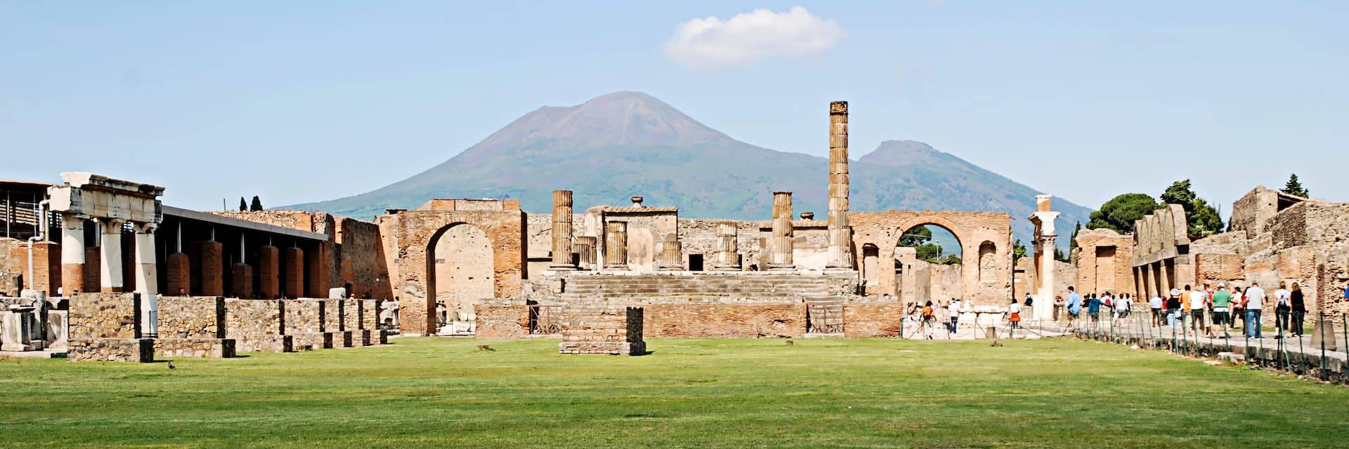 Tour de día completo al Vesubio y Pompeya con todo incluido