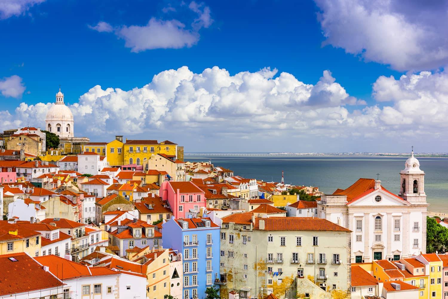 El barrio de Alfama en Lisboa