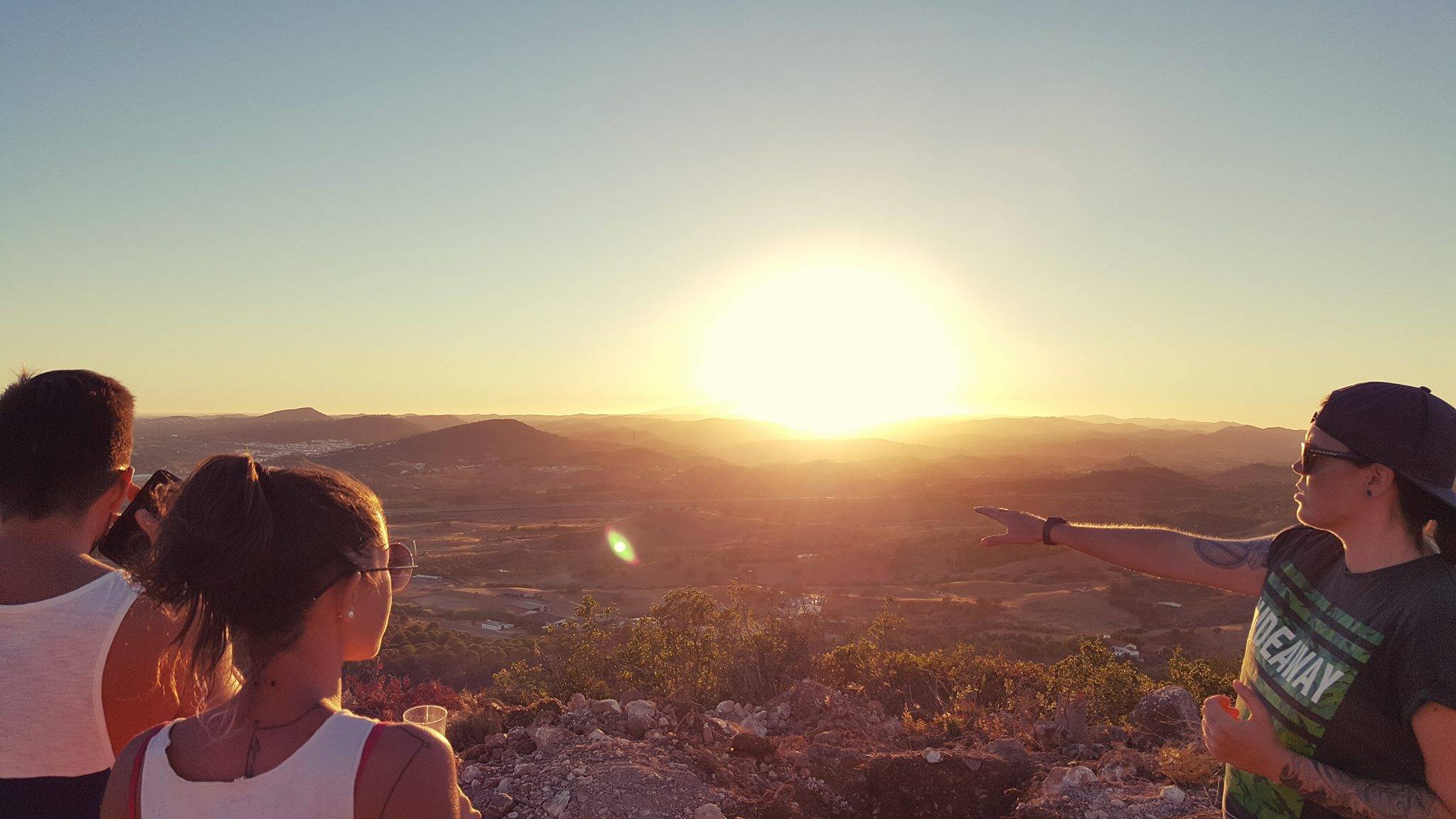 Sunset Jeep Algarve From Albufeira