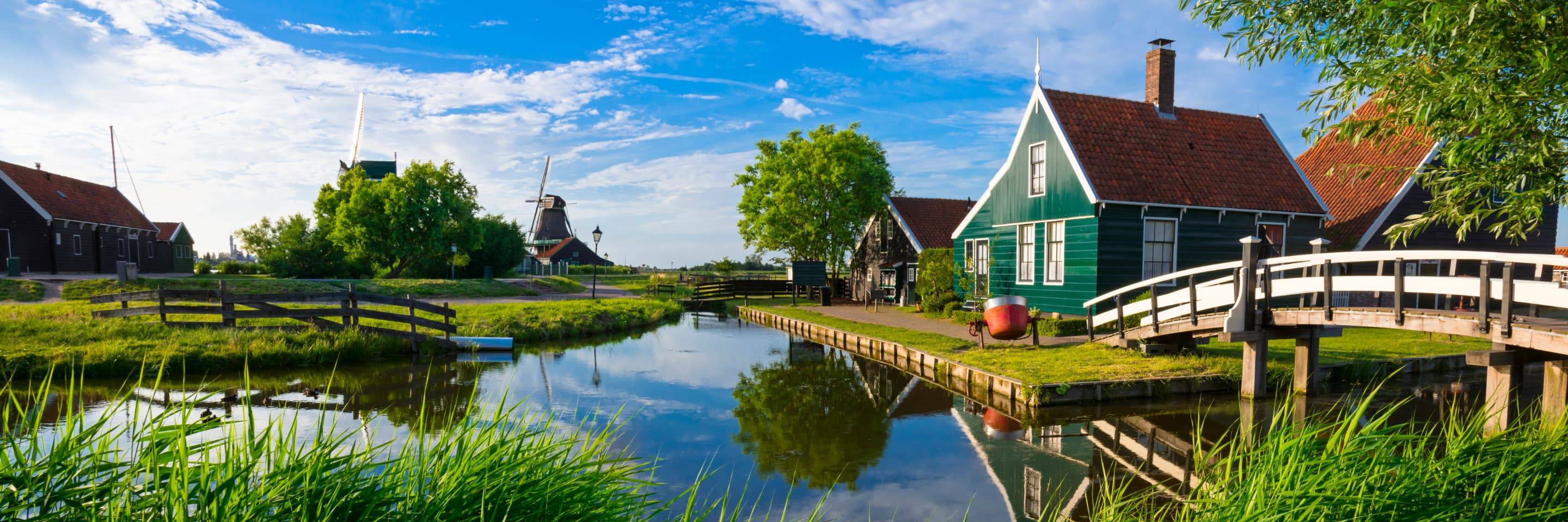 Excursión por la campiña holandesa con paseo por los canales de Ámsterdam