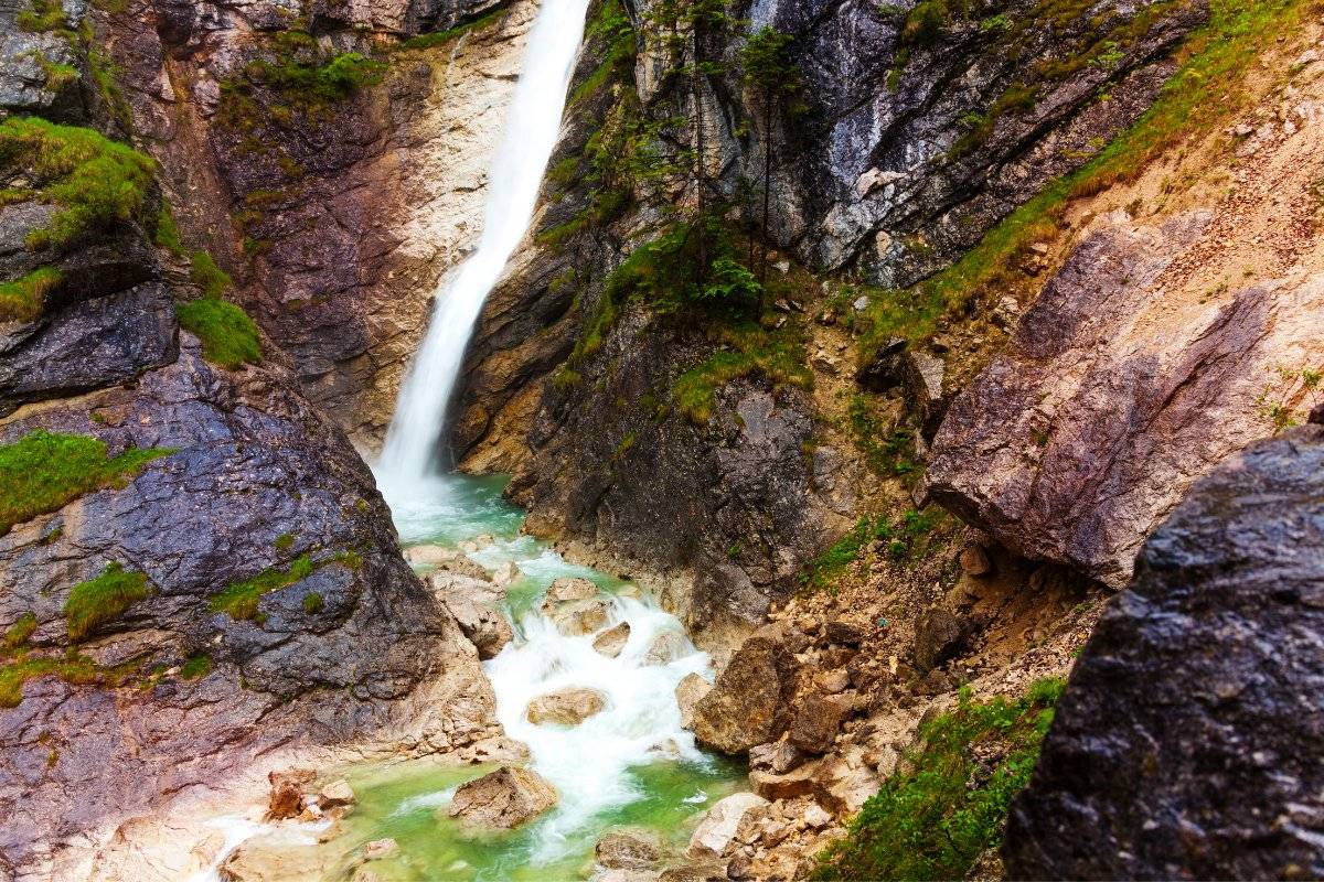 Cascada Pollat Hohenschwangau Neuschwanstein Baviera