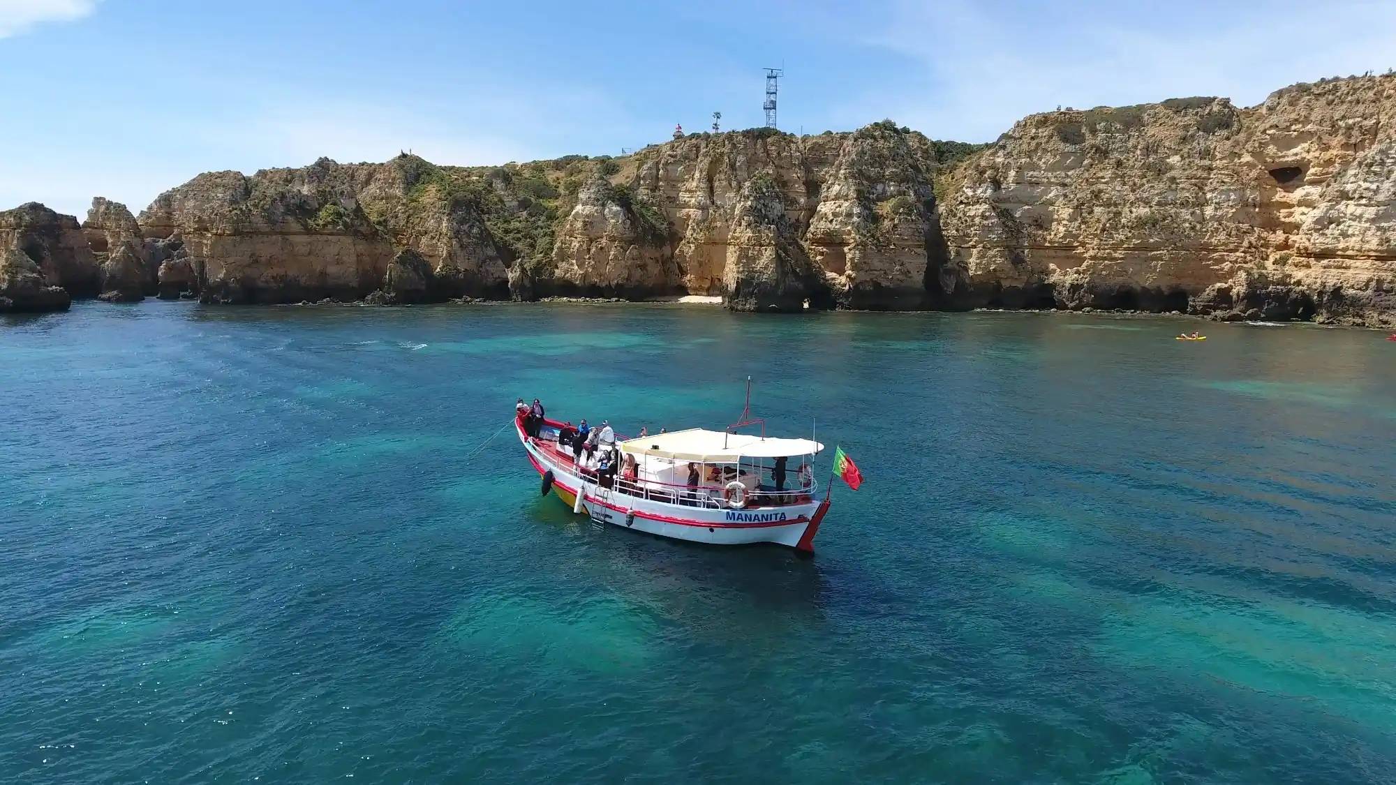 Algarve Boat Tour Mananita Ponta Da Piedade