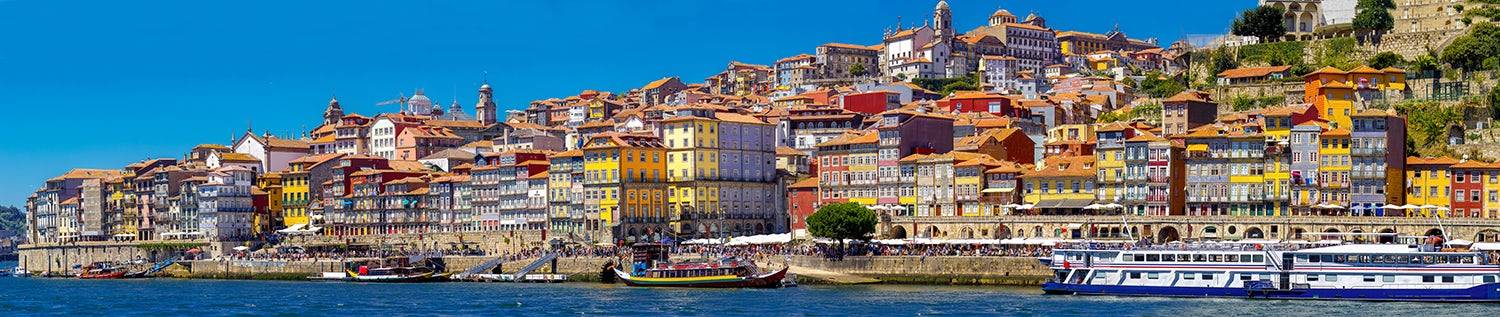 panoramica oporto ribeira