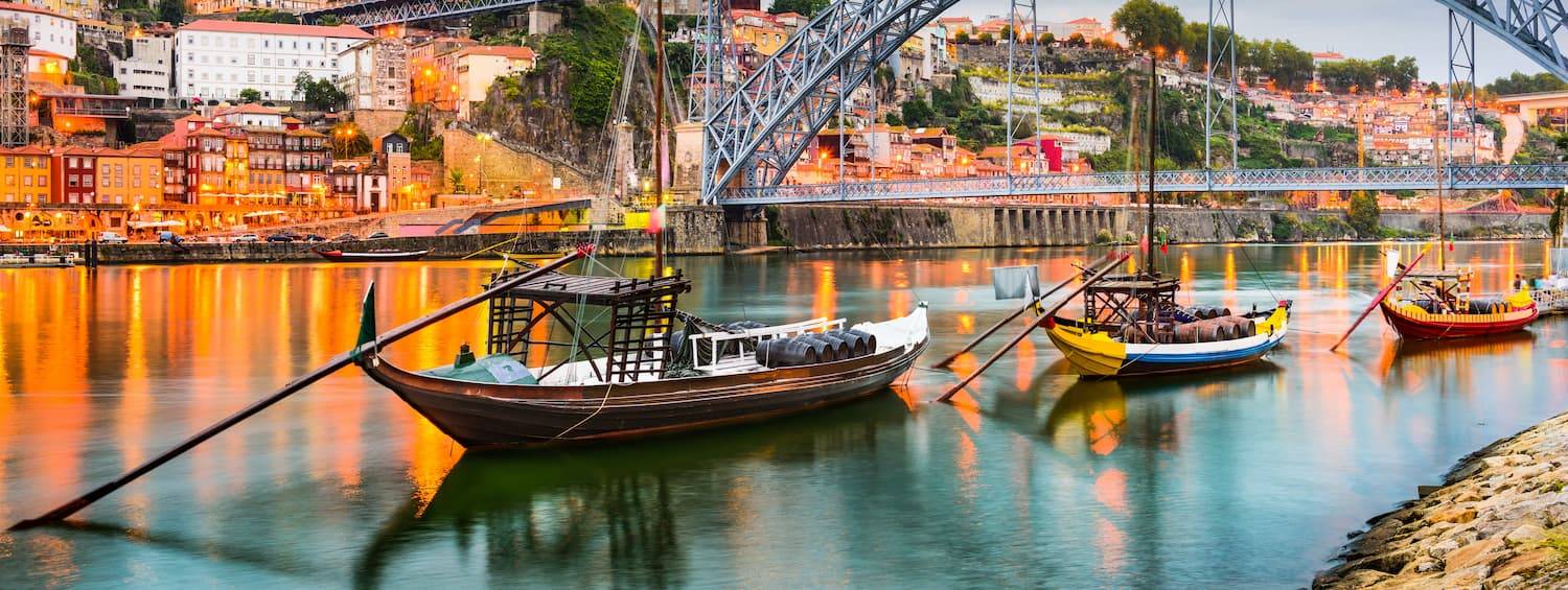 Actividades en el río Duero en Oporto