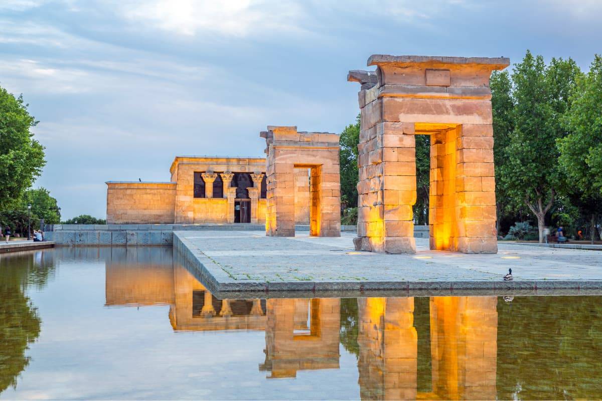 Temblo De Debod Madrid