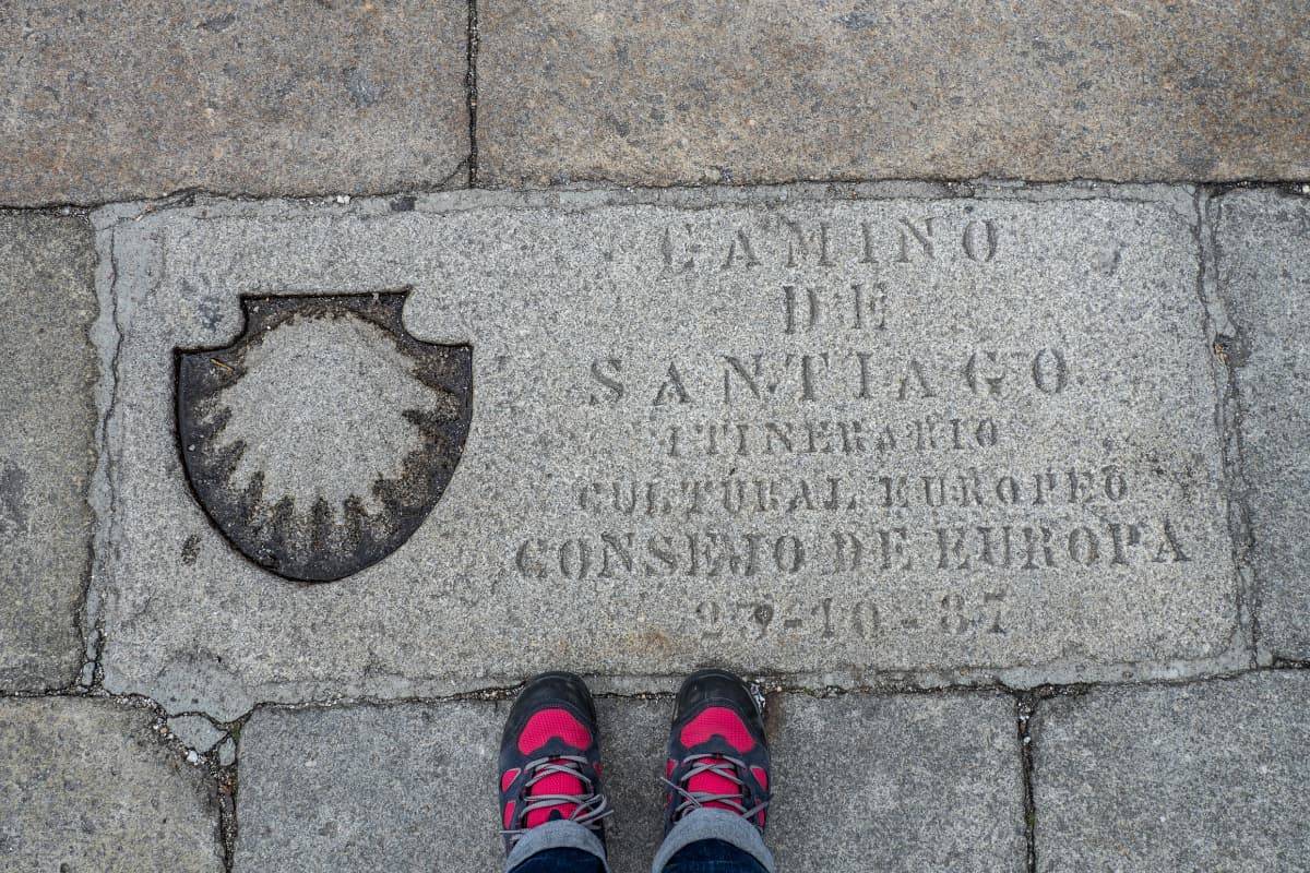 Placa Camino De Santiago