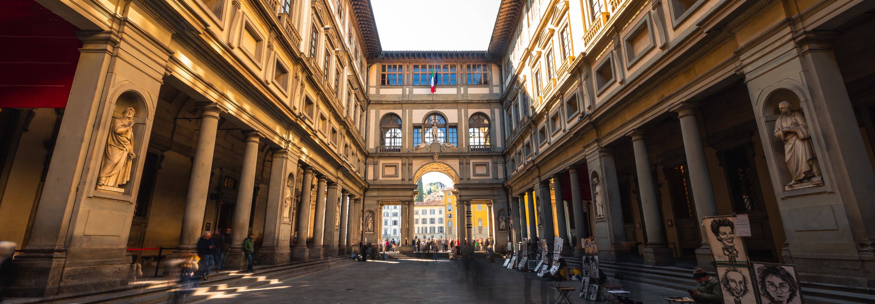 ¿Cuánto se tarda en ver la Galeria Uffizi?