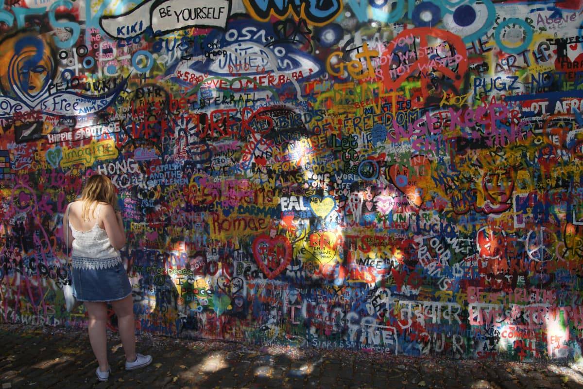 Lennon Wall Prague