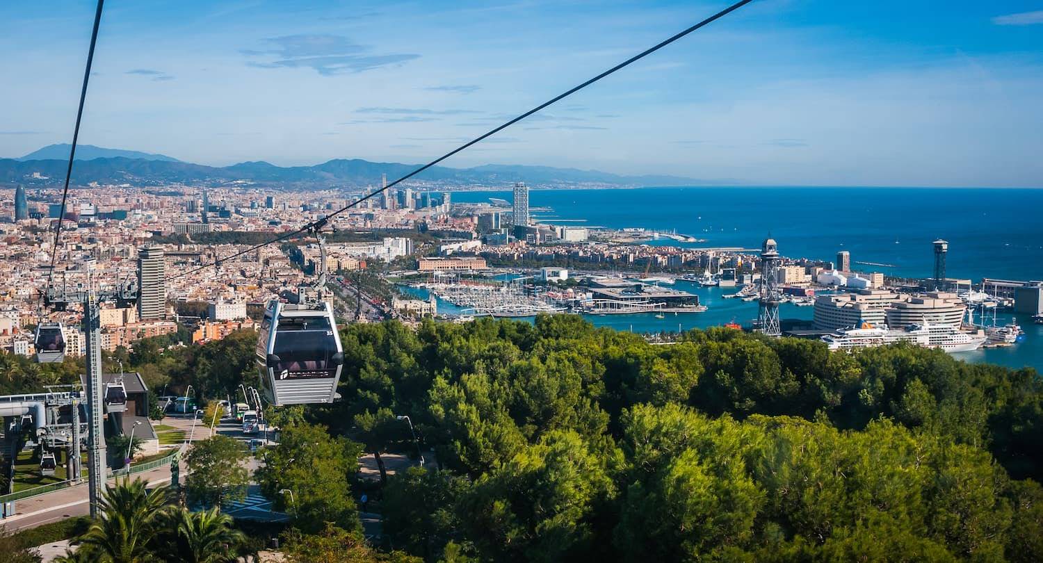 Teleferico Montjuic Barcelona