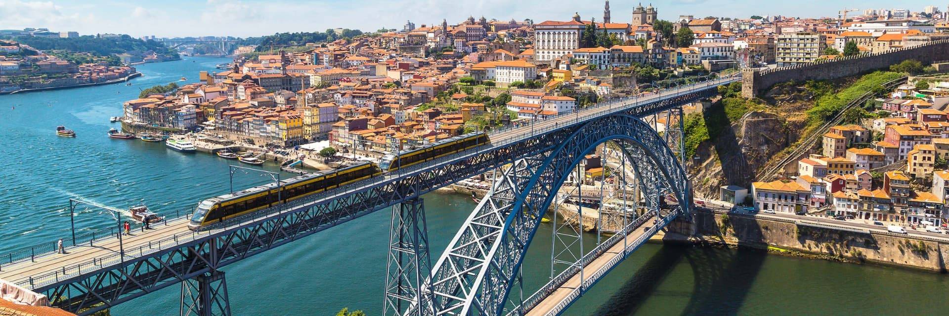 Tour por Oporto de medio día con Cata de Vinos y transporte