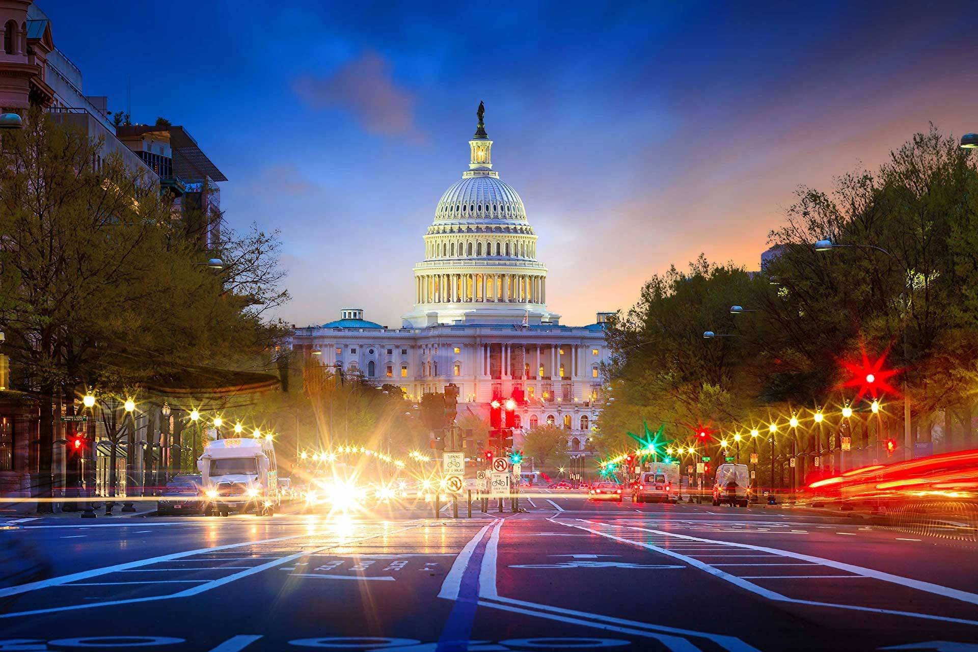 Capitolio Al Atardecer