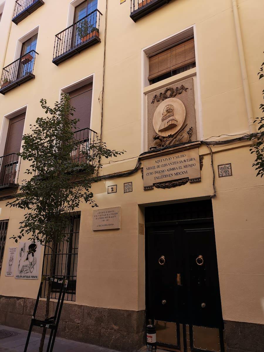 Casa Donde Murio Cervantes