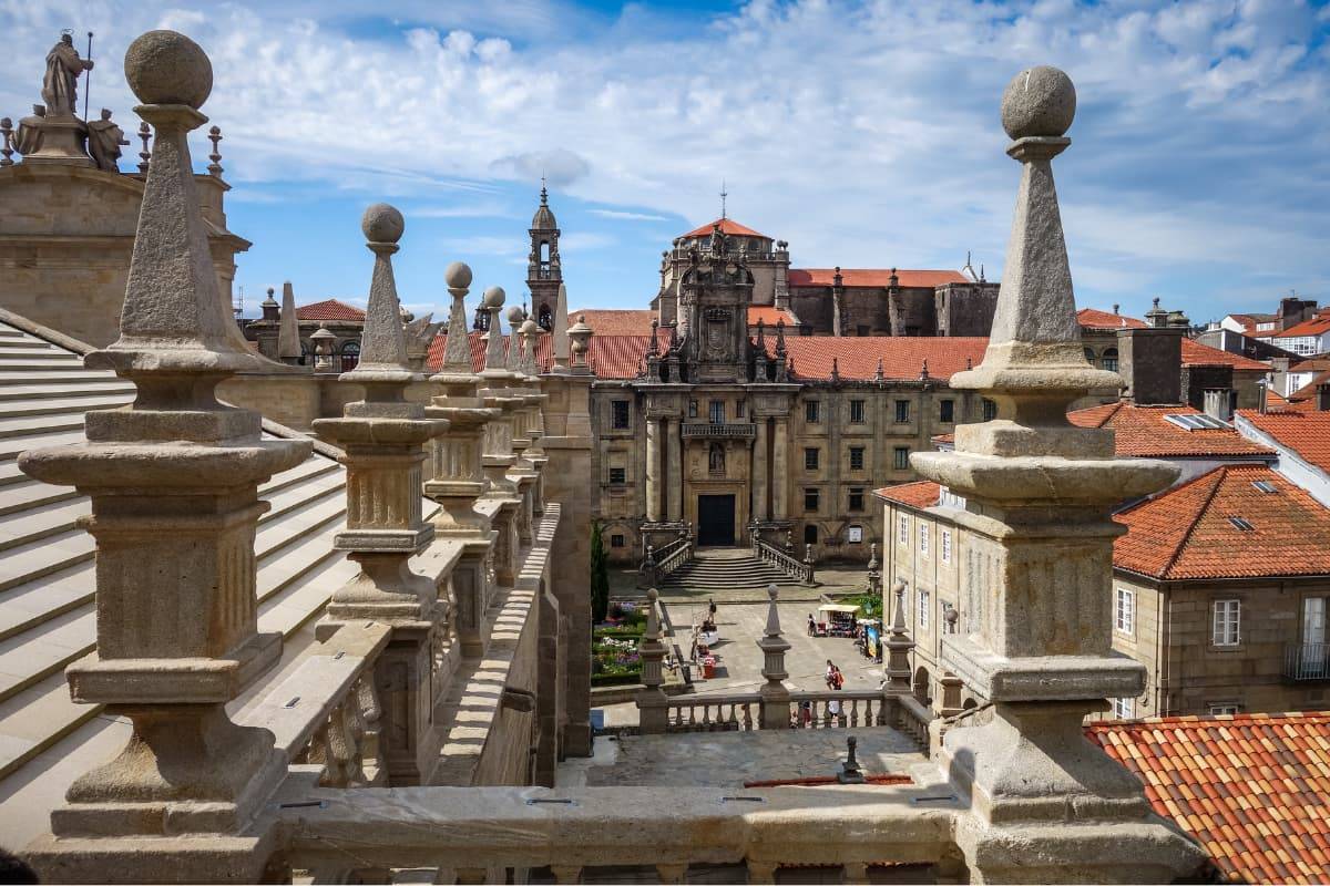 Catedral Santiago Compostela Vistas