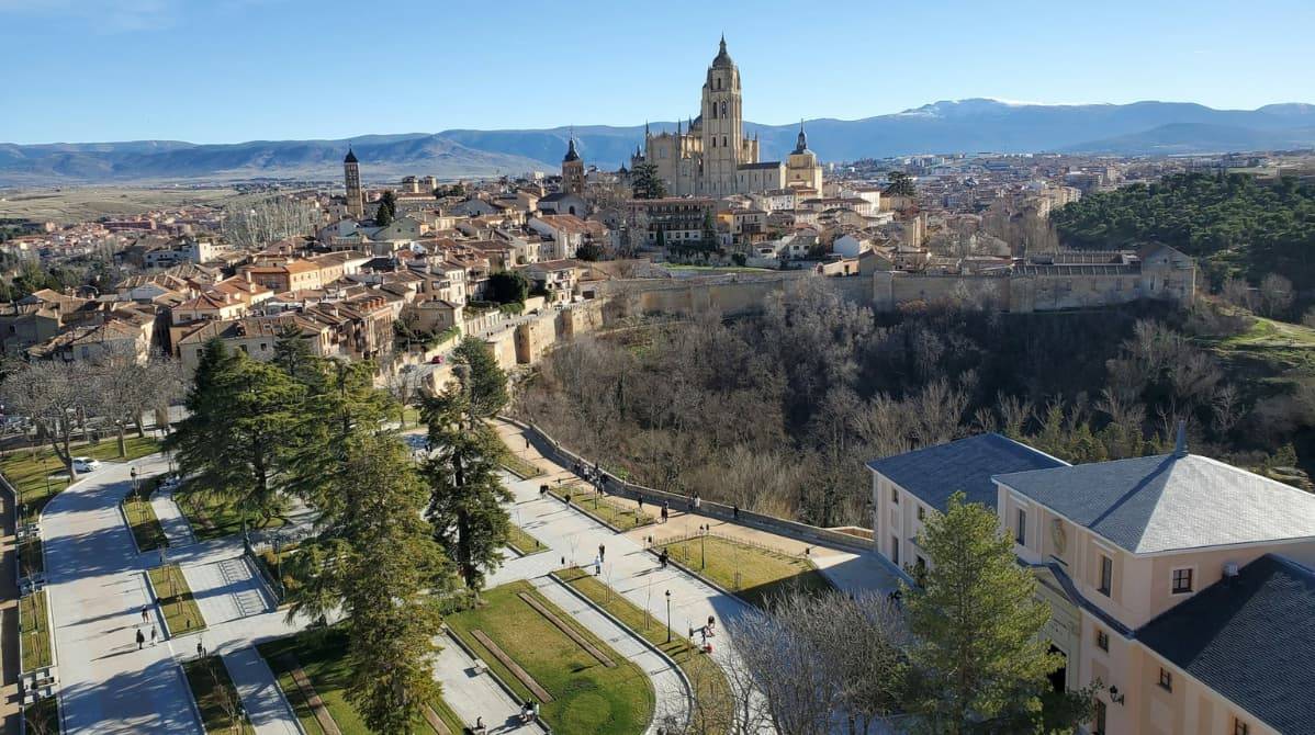 Alcazar De Segovia Vista Panoramica