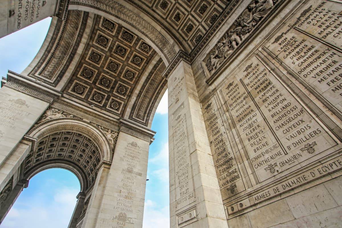 Detalles Arco De Triunfo Paris