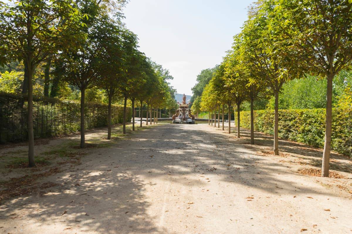 Recorrido a Pie Jardines Reales San Ildefonso