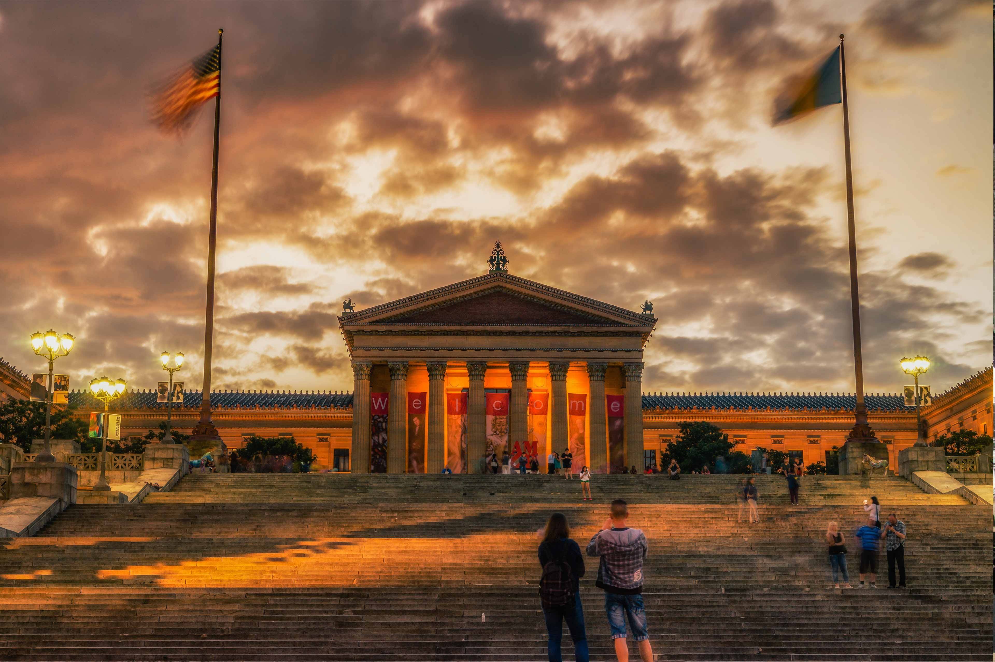 Museo de Arte de Philadelphia (Escaleras de Rocky)