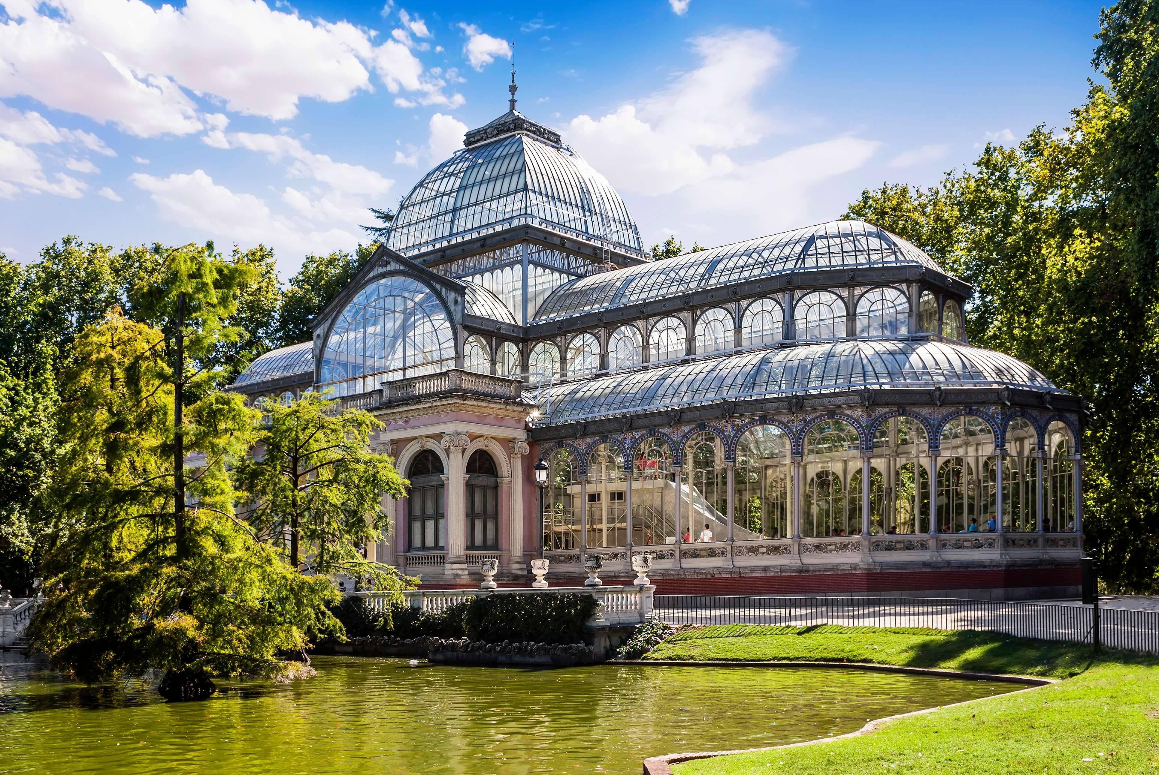 palacio de cristal parque del retiro