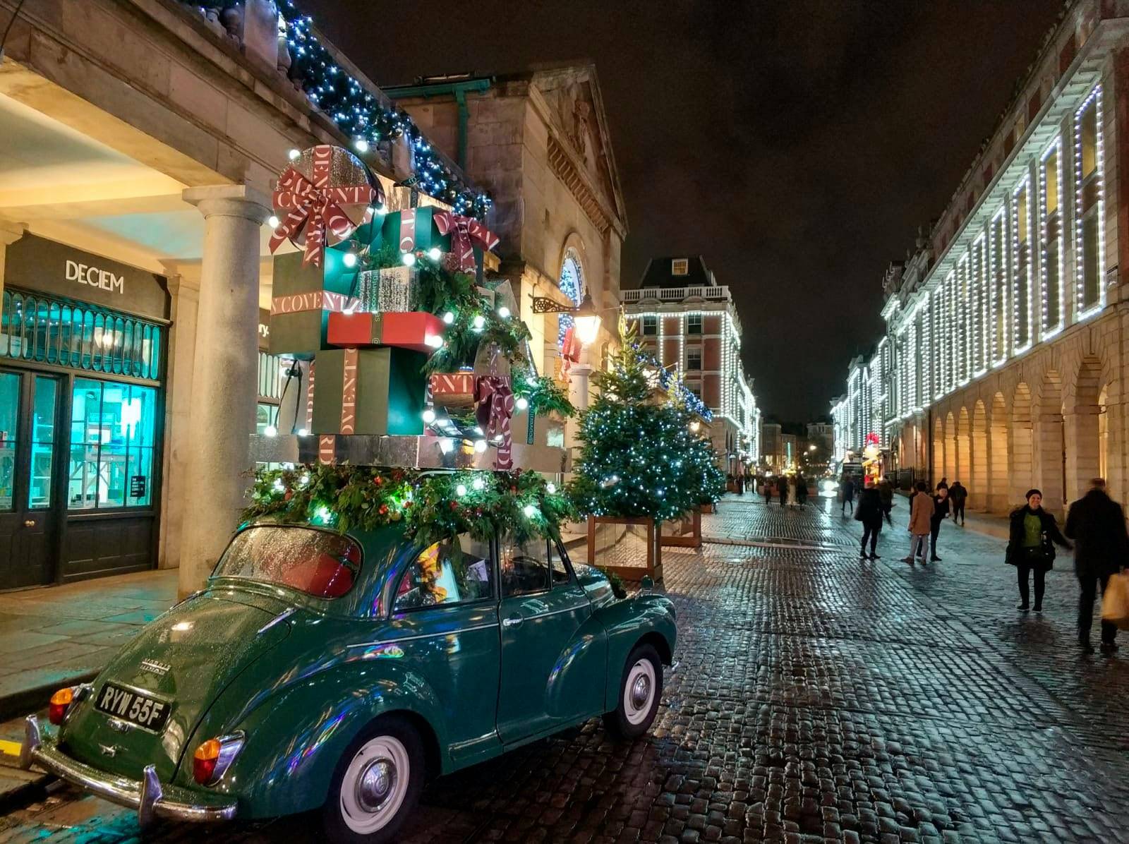 Covent Garden Navidad Con Coche