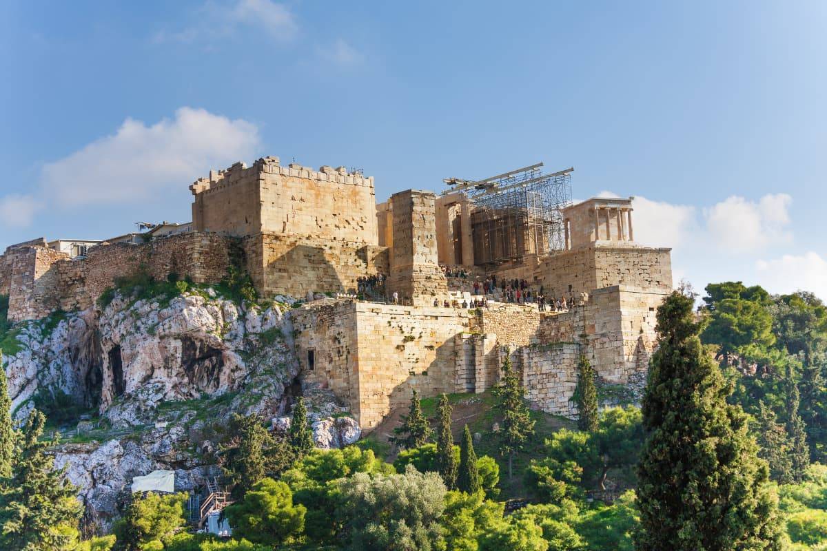 Atenas Mitologica Vistas Acropolis